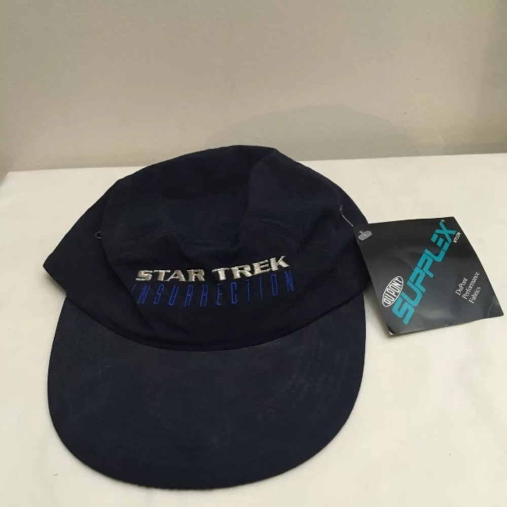 Star Trek Insurrection Adjustable Cap Dupont Performance Fabrics Supplex Nylon